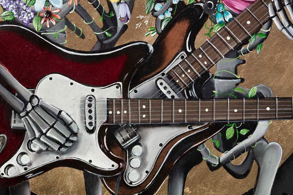 She's Electric - Original by artist Becky Smith - Wyecliffe Galleries