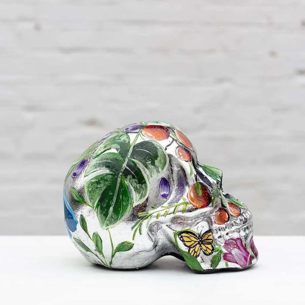 Shining In Silver - Original - SOLD by artist Becky Smith - Wyecliffe Galleries