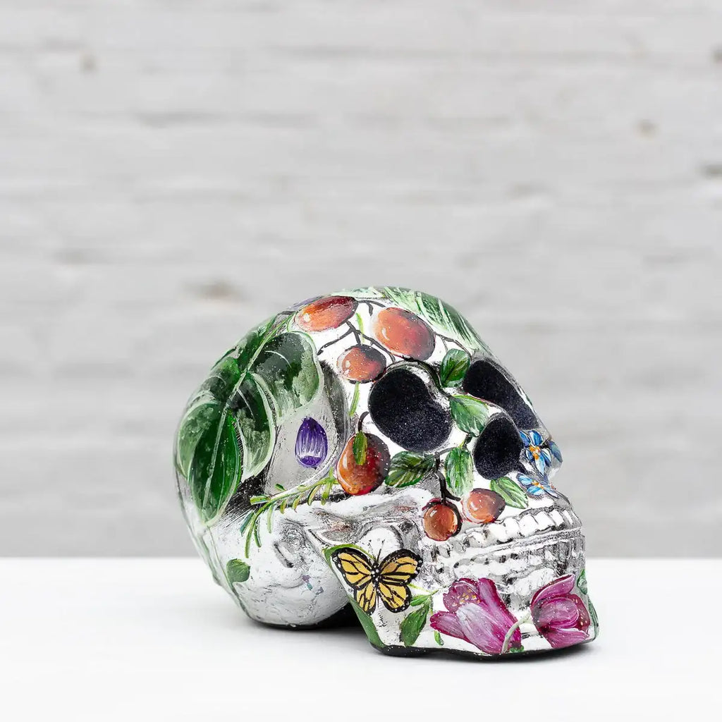 Shining In Silver - Original - SOLD by artist Becky Smith - Wyecliffe Galleries