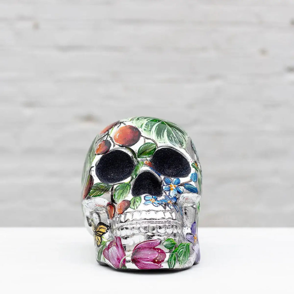 Shining In Silver - Original - SOLD by artist Becky Smith - Wyecliffe Galleries