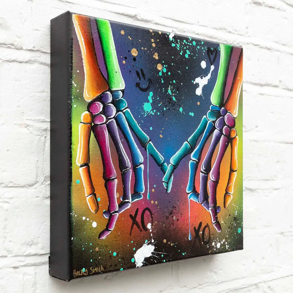 Signs Of Love II - Original - SOLD by artist Becky Smith - Wyecliffe Galleries