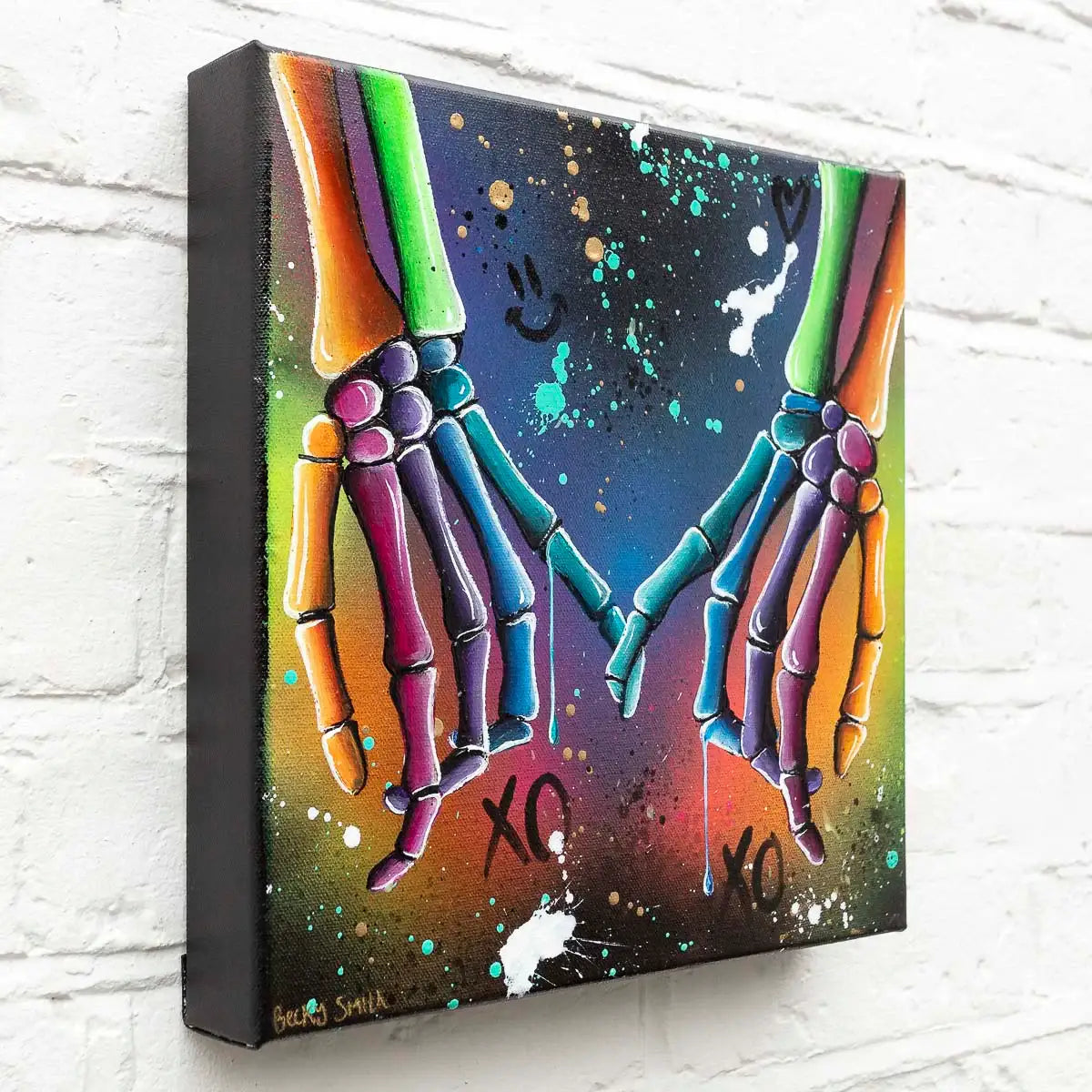 Signs Of Love II - Original - SOLD by artist Becky Smith - Wyecliffe Galleries