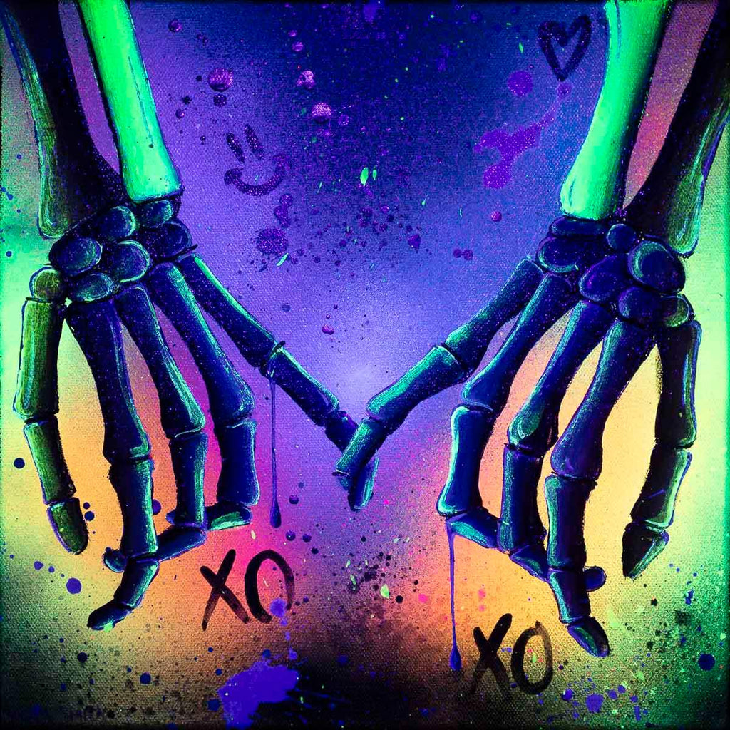 Signs Of Love II - Original - SOLD by artist Becky Smith - Wyecliffe Galleries