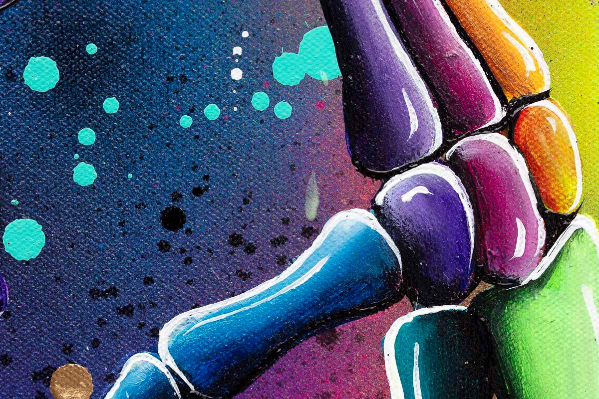 Signs Of Love III - Original - SOLD by artist Becky Smith - Wyecliffe Galleries