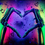 Signs Of Love III - Original - SOLD by artist Becky Smith - Wyecliffe Galleries