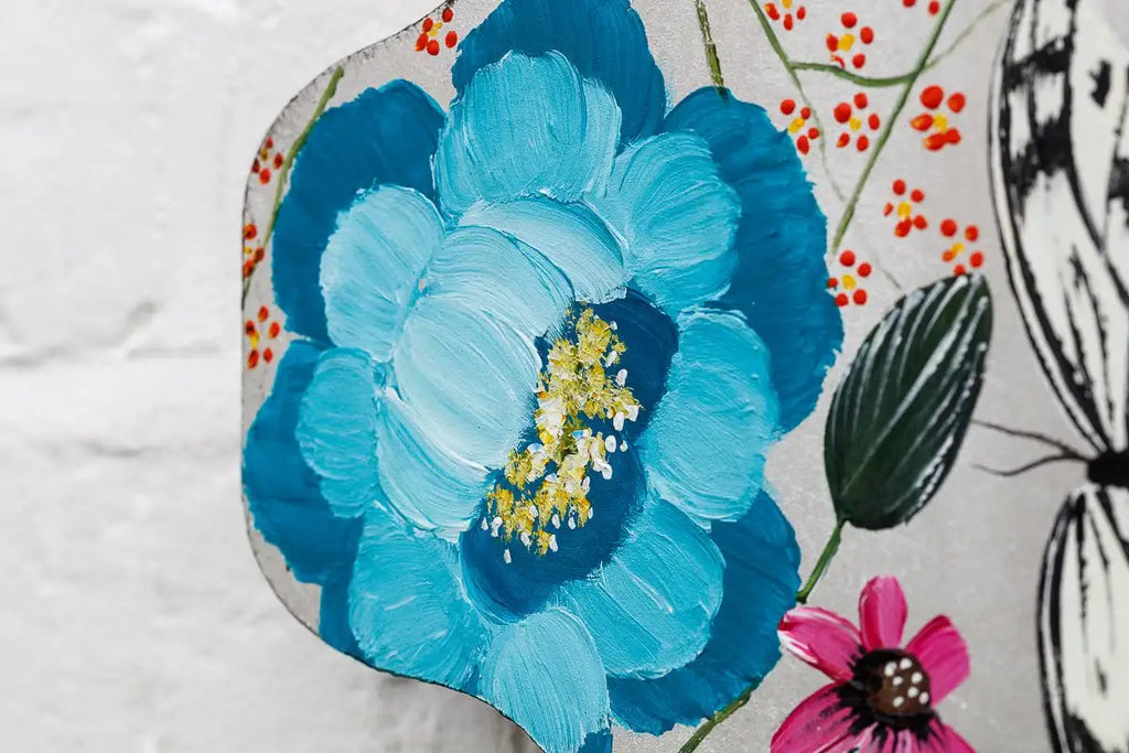 Silver Love - Original - SOLD by artist Becky Smith - Wyecliffe Galleries