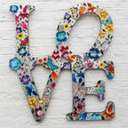 Silver Love - Original - SOLD by artist Becky Smith - Wyecliffe Galleries