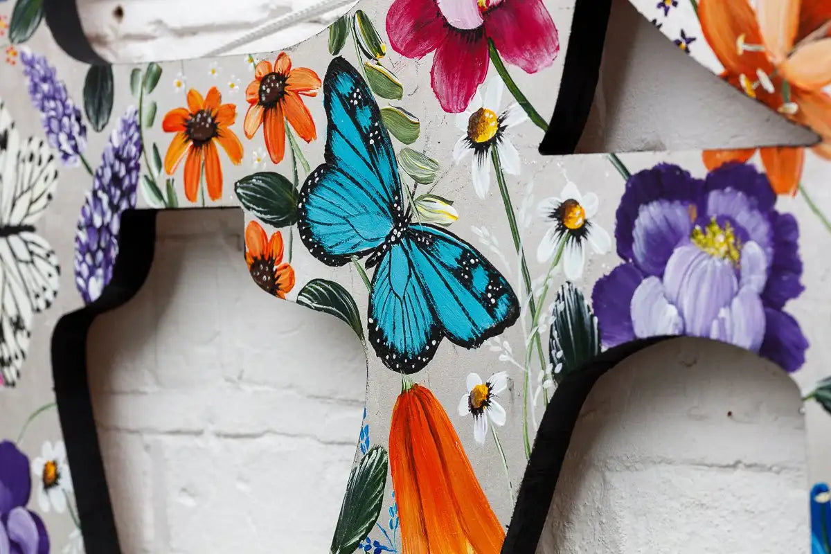 Silver Love - Original - SOLD by artist Becky Smith - Wyecliffe Galleries