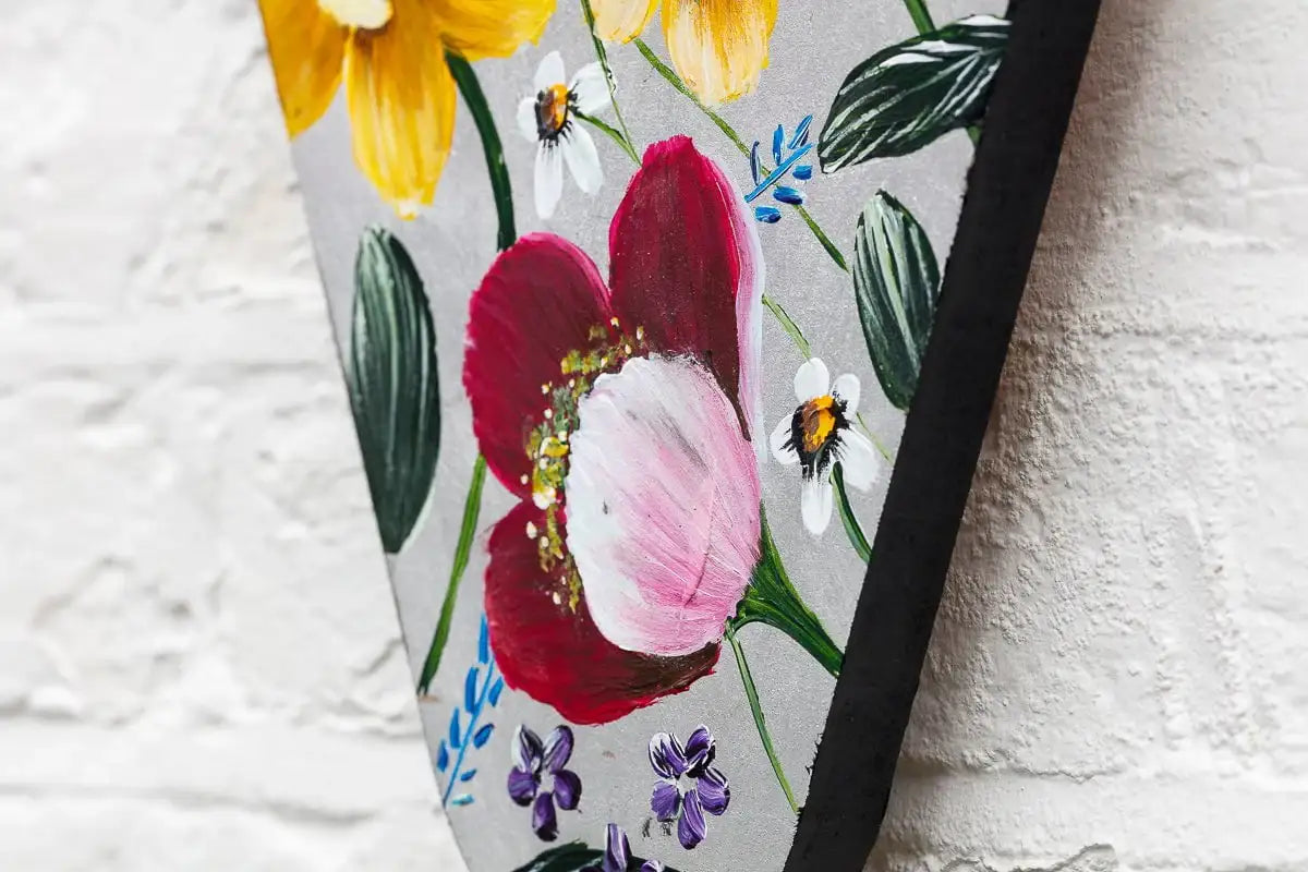 Silver Love - Original - SOLD by artist Becky Smith - Wyecliffe Galleries