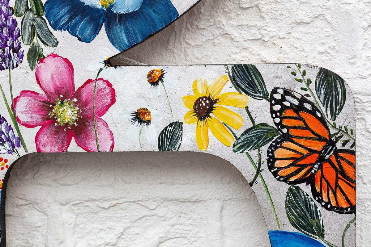 Silver Love - Original - SOLD by artist Becky Smith - Wyecliffe Galleries