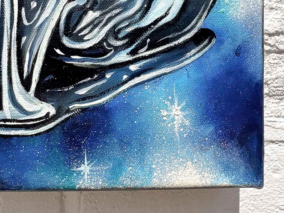 Skull Of Aquarius - Original by artist Becky Smith - Wyecliffe Galleries