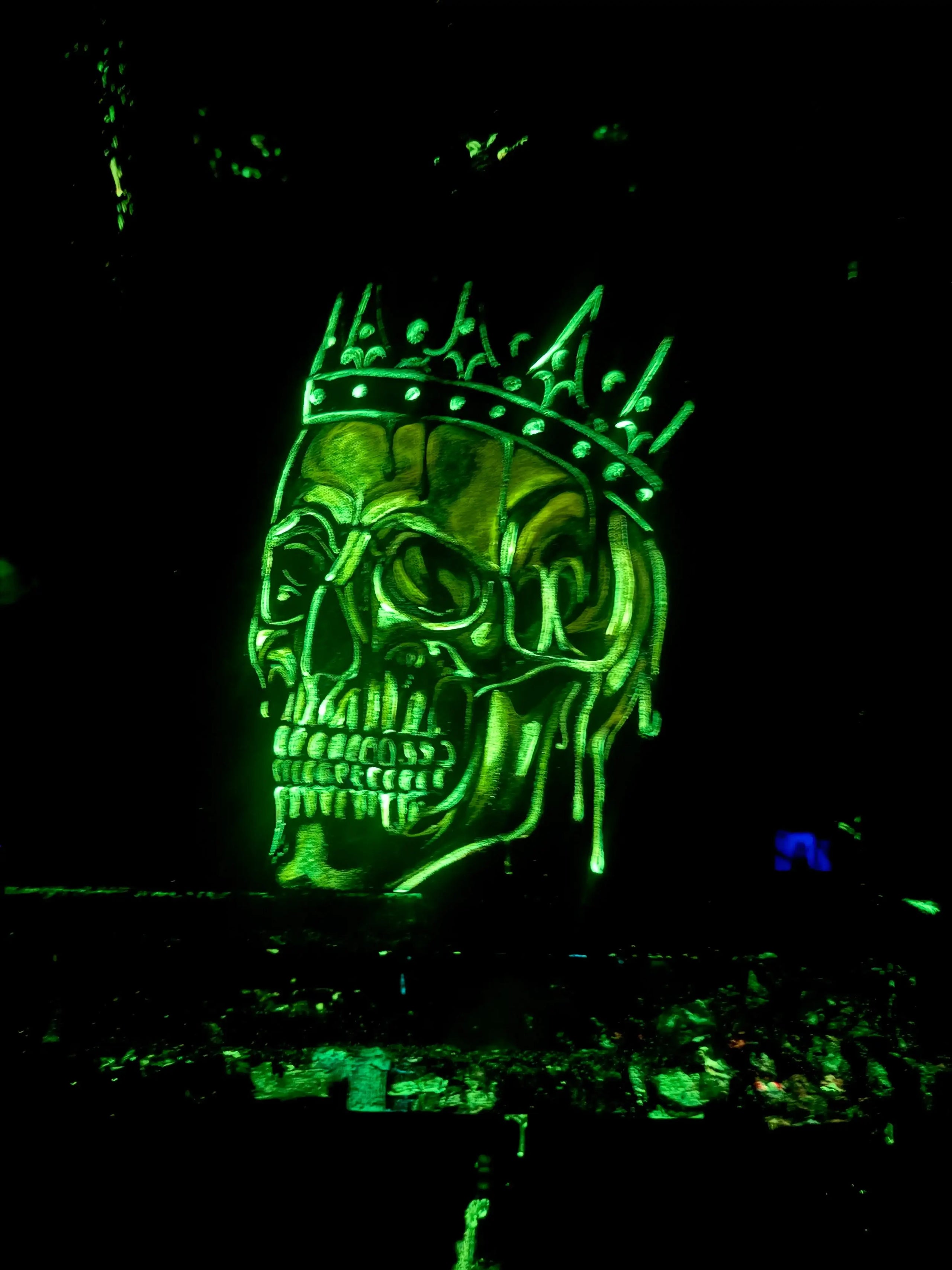 Skull Of Aries - Original - SOLD by artist Becky Smith - Wyecliffe Galleries