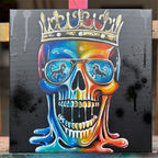 Skull Of Leo - Original - SOLD by artist Becky Smith - Wyecliffe Galleries