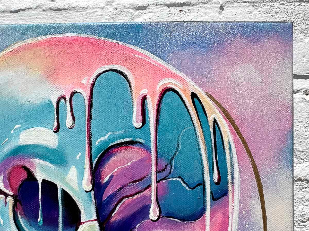 Skull Of Libra - Original by artist Becky Smith - Wyecliffe Galleries