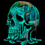 Skull Of Libra - Original by artist Becky Smith - Wyecliffe Galleries