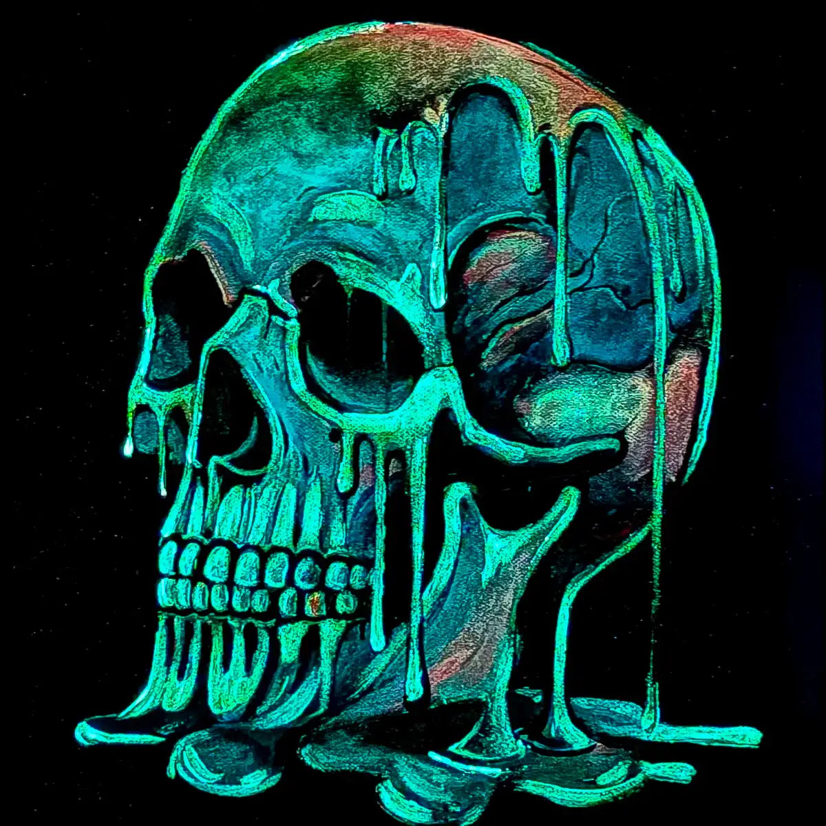 Skull Of Libra - Original by artist Becky Smith - Wyecliffe Galleries