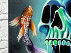Skull Of Pisces - Original - SOLD by artist Becky Smith - Wyecliffe Galleries