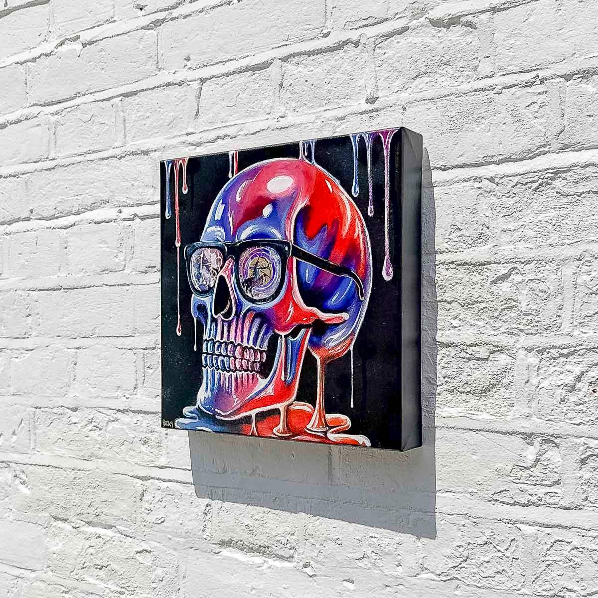 Skull Of Sagittarius - Original by artist Becky Smith - Wyecliffe Galleries