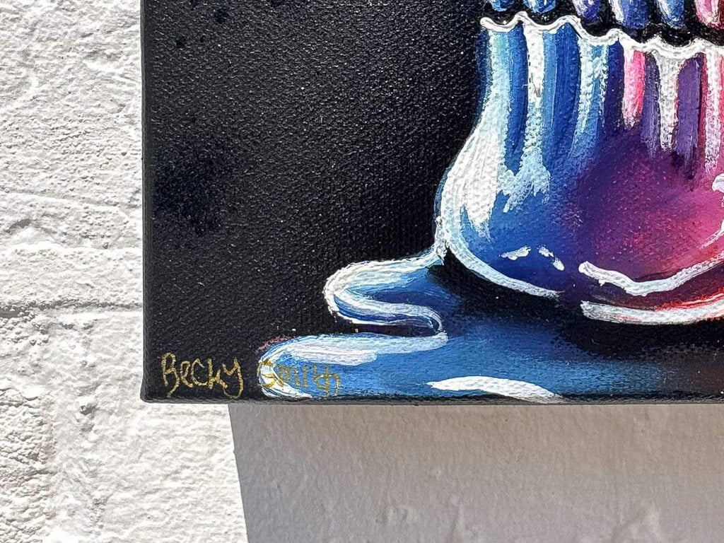 Skull Of Sagittarius - Original by artist Becky Smith - Wyecliffe Galleries