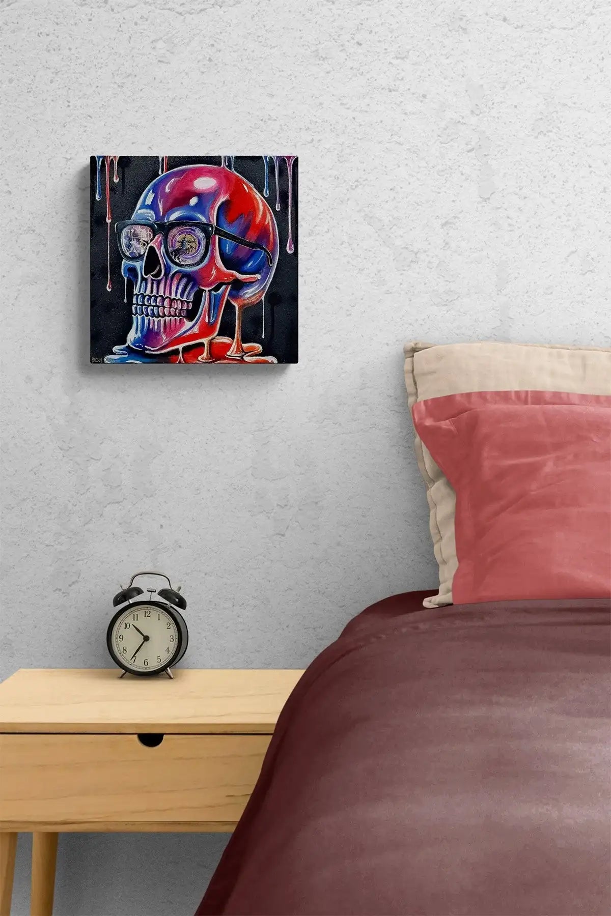 Skull Of Sagittarius - Original by artist Becky Smith - Wyecliffe Galleries