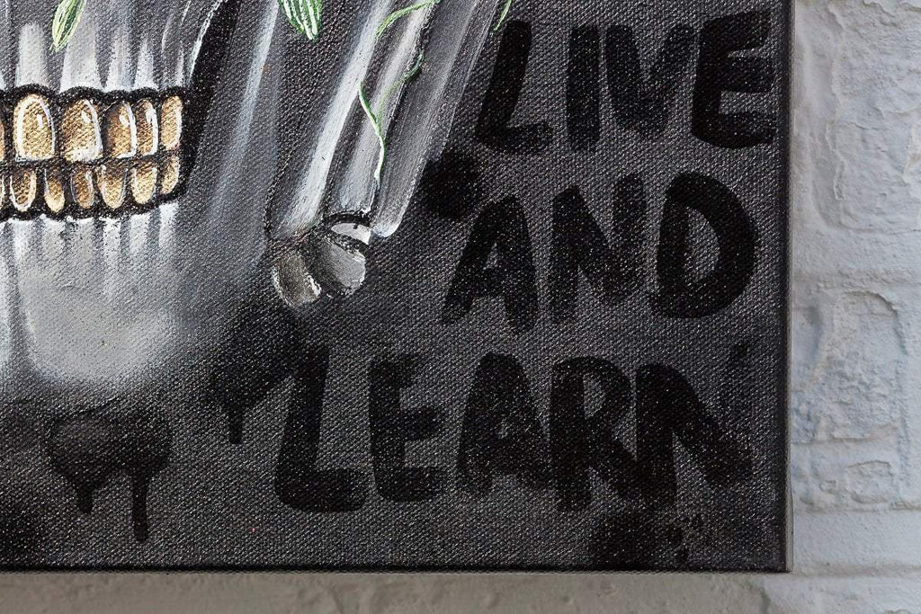 Speak No Evil, See No Evil, Hear No Evil Triptych - Original - SOLD by artist Becky Smith - Wyecliffe Galleries