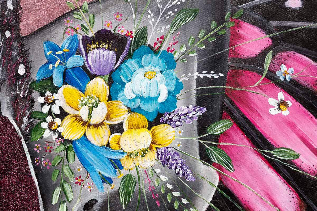 Spread Your Wings - Original - SOLD by artist Becky Smith - Wyecliffe Galleries