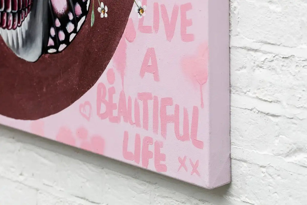 Spread Your Wings - Original - SOLD by artist Becky Smith - Wyecliffe Galleries