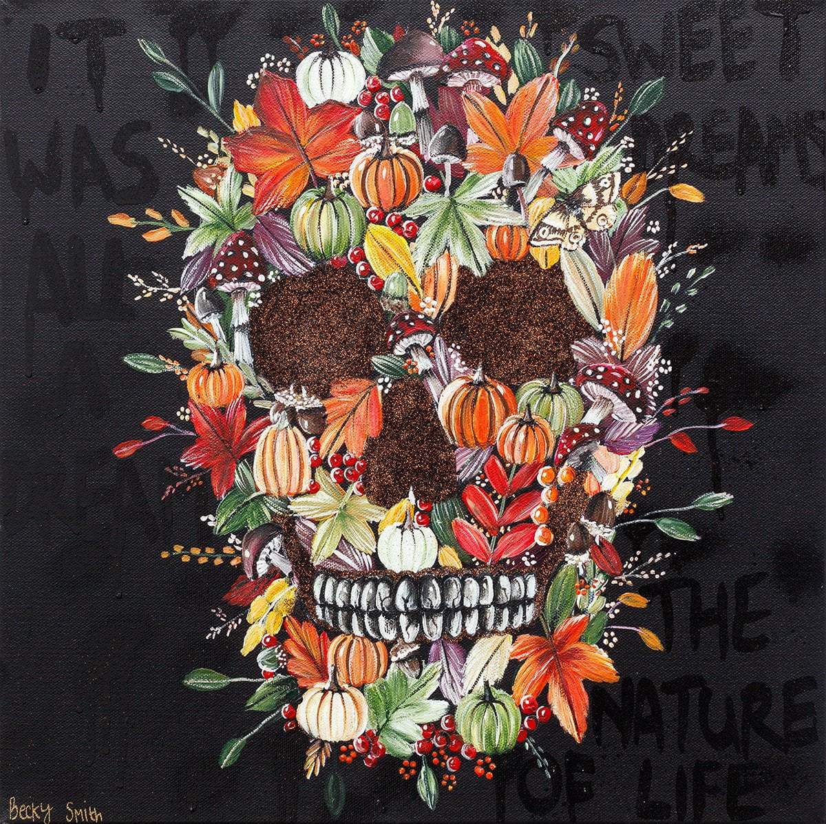 Sweet Dreams - Original - SOLD by artist Becky Smith - Wyecliffe Galleries