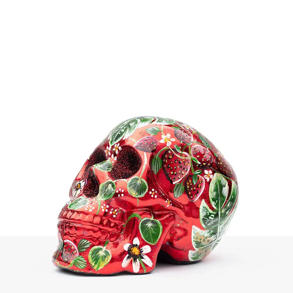 Sweet Like A Strawberry - Original - SOLD by artist Becky Smith - Wyecliffe Galleries