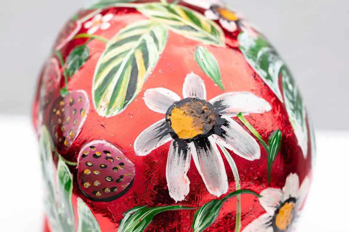 Sweet Like A Strawberry - Original - SOLD by artist Becky Smith - Wyecliffe Galleries