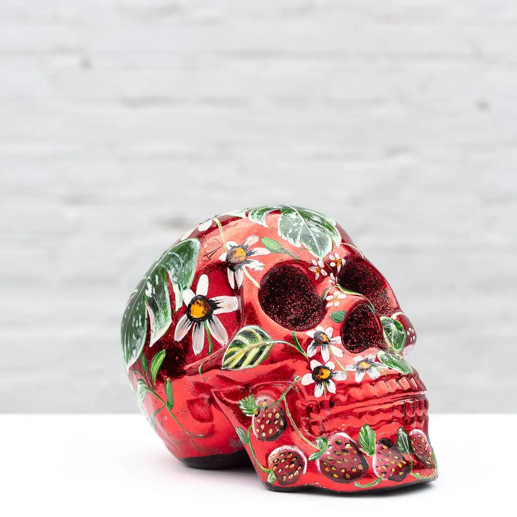 Sweet Like A Strawberry - Original - SOLD by artist Becky Smith - Wyecliffe Galleries