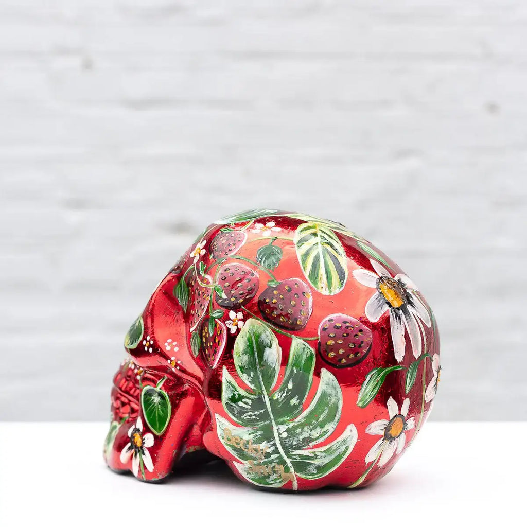 Sweet Like A Strawberry - Original - SOLD by artist Becky Smith - Wyecliffe Galleries