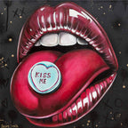 Sweet Talk - Original - SOLD by artist Becky Smith - Wyecliffe Galleries