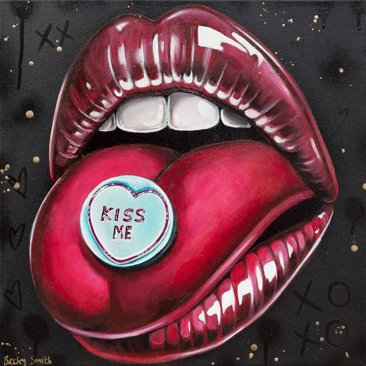 Sweet Talk - Original - SOLD by artist Becky Smith - Wyecliffe Galleries