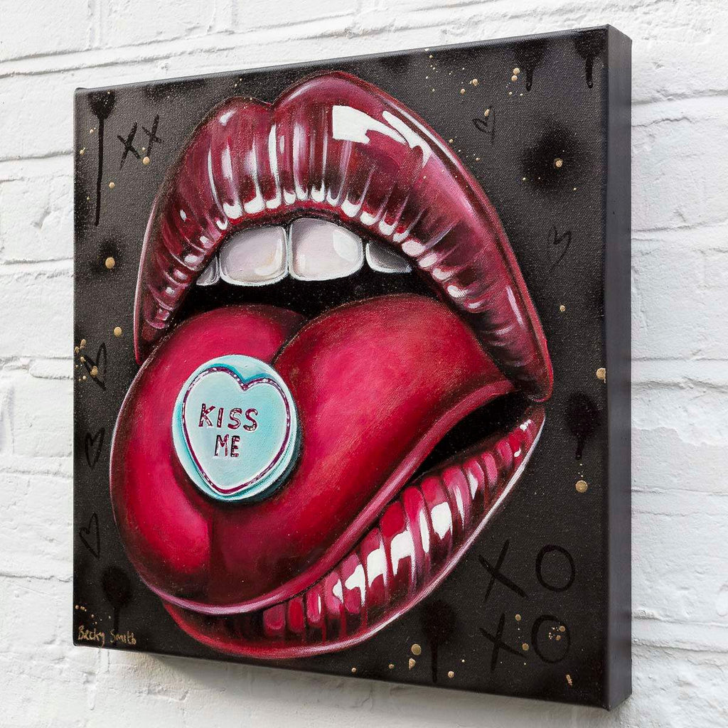 Sweet Talk - Original - SOLD by artist Becky Smith - Wyecliffe Galleries