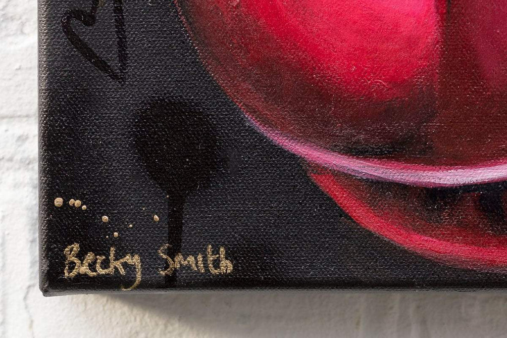 Sweet Talk - Original - SOLD by artist Becky Smith - Wyecliffe Galleries