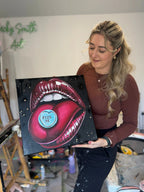 Sweet Talk - Original - SOLD by artist Becky Smith - Wyecliffe Galleries