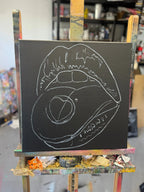 Sweet Talk - Original - SOLD by artist Becky Smith - Wyecliffe Galleries