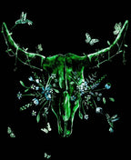 Take Life By The Horns - Original - SOLD by artist Becky Smith - Wyecliffe Galleries