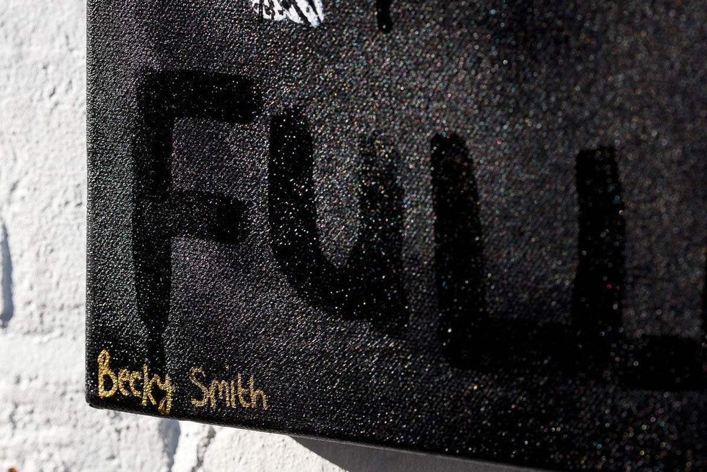 Take Life By The Horns - Original - SOLD by artist Becky Smith - Wyecliffe Galleries