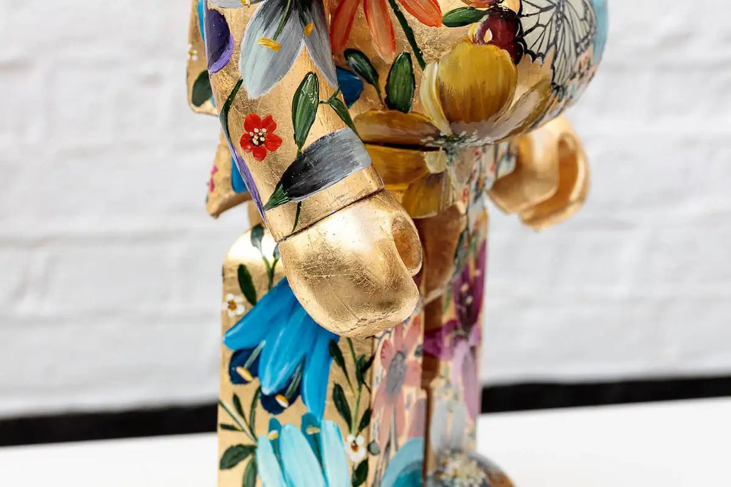 Teddy Bear - Original - SOLD by artist Becky Smith - Wyecliffe Galleries