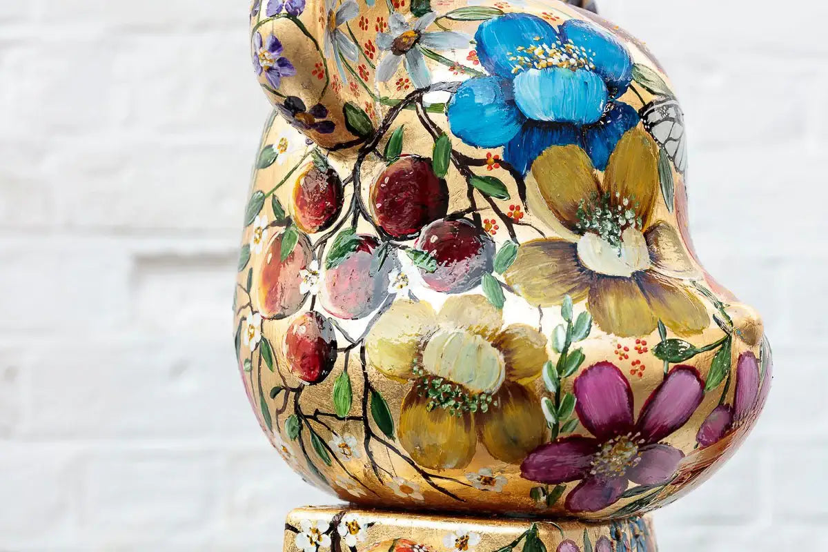 Teddy Bear - Original - SOLD by artist Becky Smith - Wyecliffe Galleries