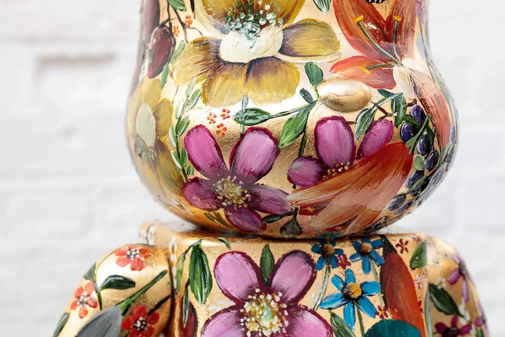 Teddy Bear - Original - SOLD by artist Becky Smith - Wyecliffe Galleries