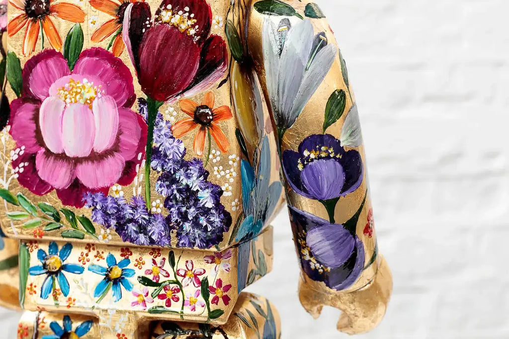 Teddy Bear - Original - SOLD by artist Becky Smith - Wyecliffe Galleries