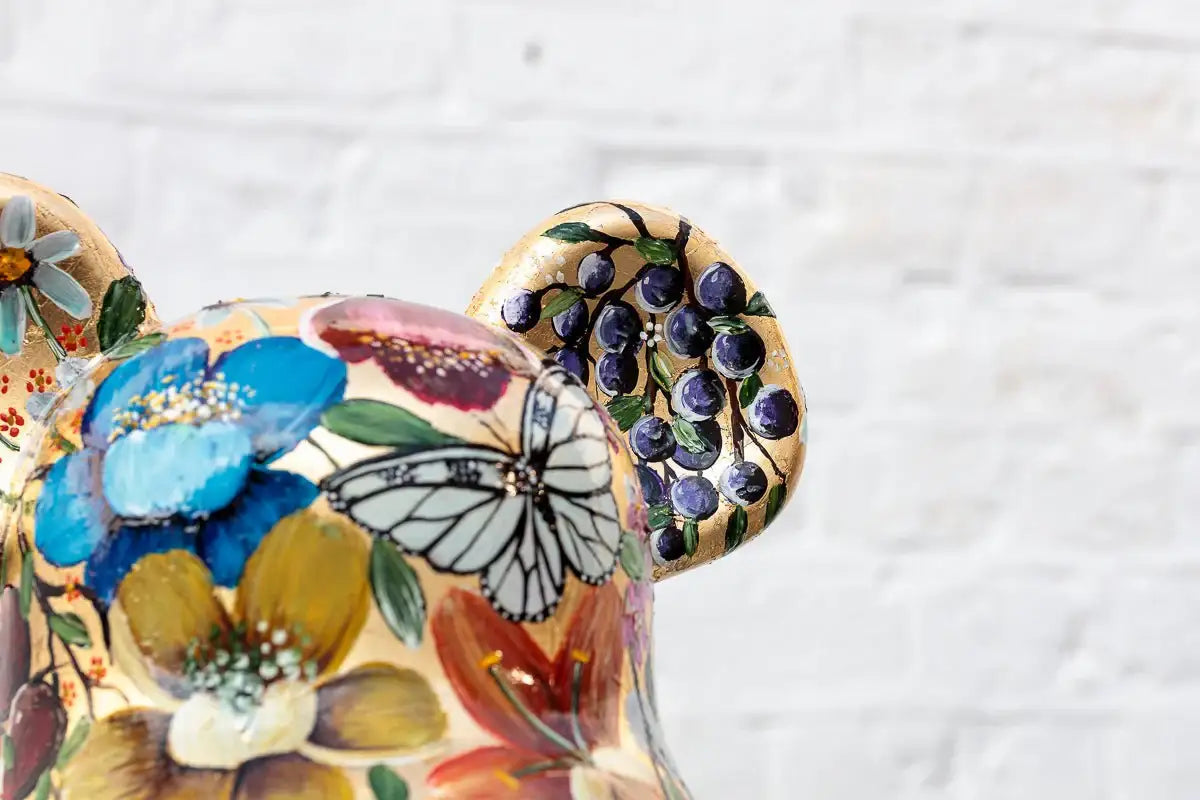 Teddy Bear - Original - SOLD by artist Becky Smith - Wyecliffe Galleries