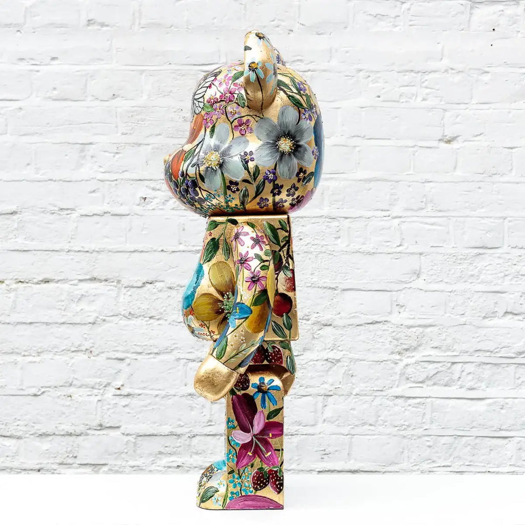 Teddy Bear - Original - SOLD by artist Becky Smith - Wyecliffe Galleries