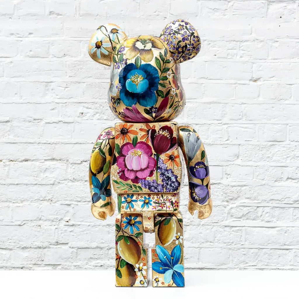 Teddy Bear - Original - SOLD by artist Becky Smith - Wyecliffe Galleries