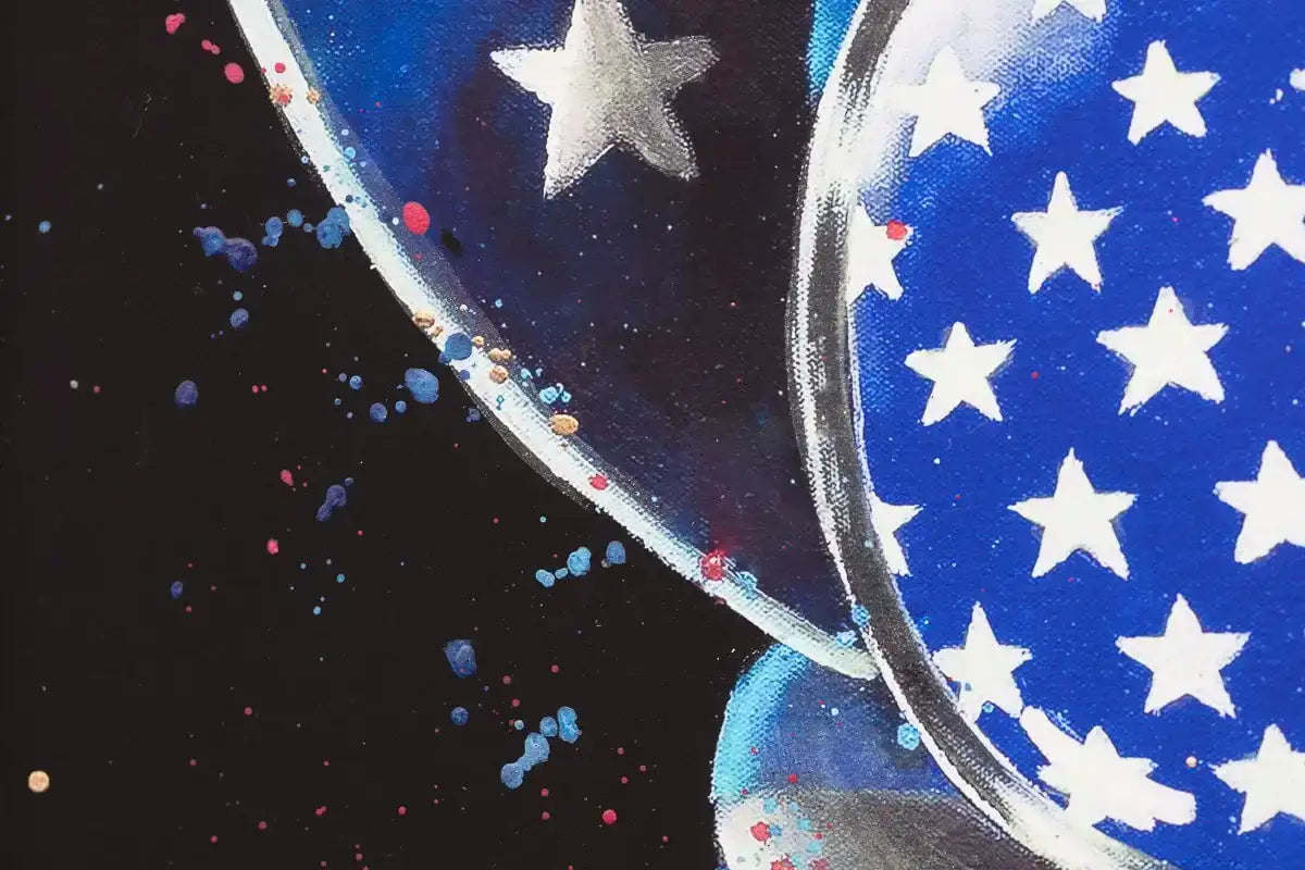 Come On England & Texas Hold 'Em - Set of 2 - Luxury Artist Proof by artist Becky Smith - Wyecliffe Galleries