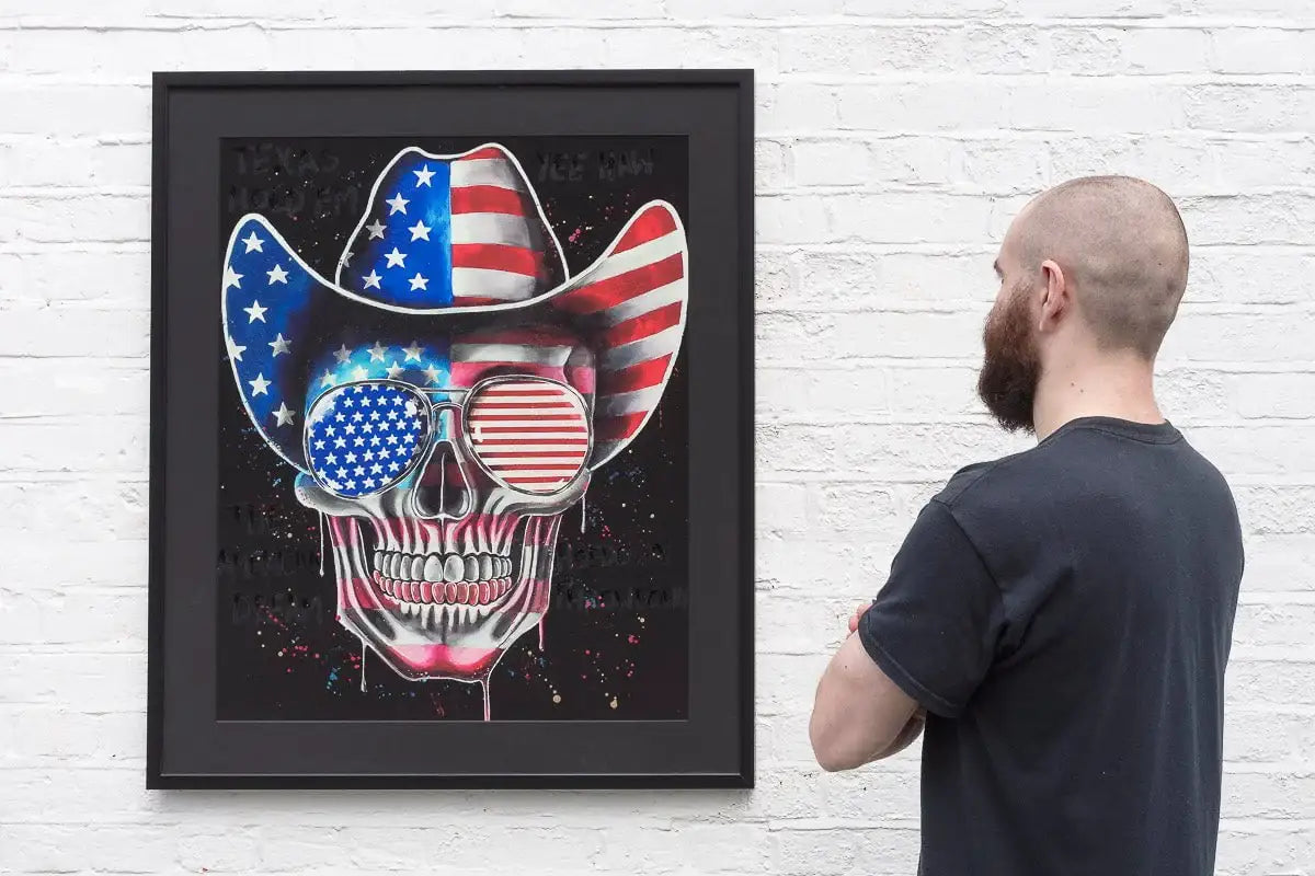 Texas Hold 'Em - Luxury Artist Proof by artist Becky Smith - Wyecliffe Galleries