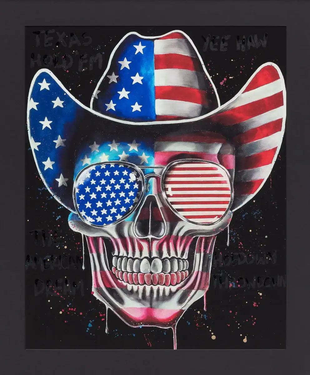 Texas Hold 'Em - Luxury Artist Proof by artist Becky Smith - Wyecliffe Galleries